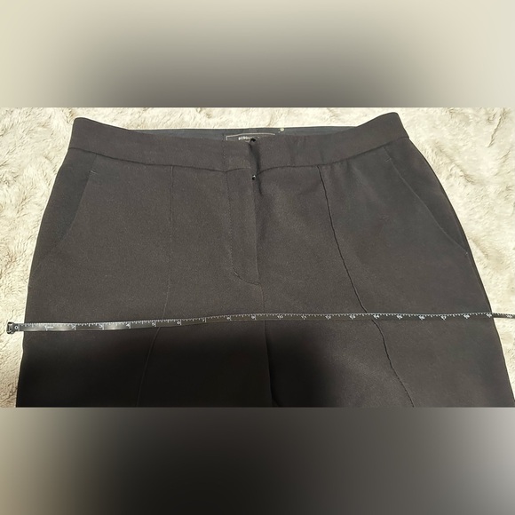 BCBGMaxAzria BLACK ELLIOT STRAIGHT LEG TROUSERS Size 6 - Picture 7 of 15